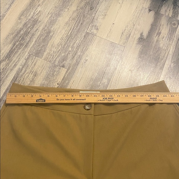 Anthropologie Exquise Dress Workwear Career Straight Leg Pants Camel Size 2X - Picture 7 of 13